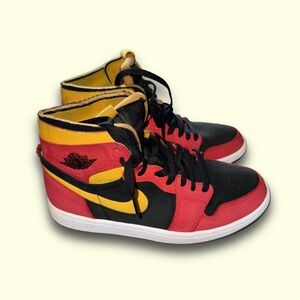 Air Jordan 1 Zoom CMFT Men's Size 8.5 Comfort Chile Red Black Nike CT0978-006